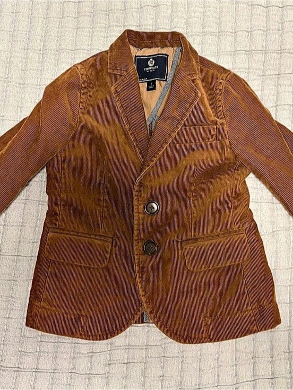 Crewcuts by J.Crew Brown Corduroy Blazer
